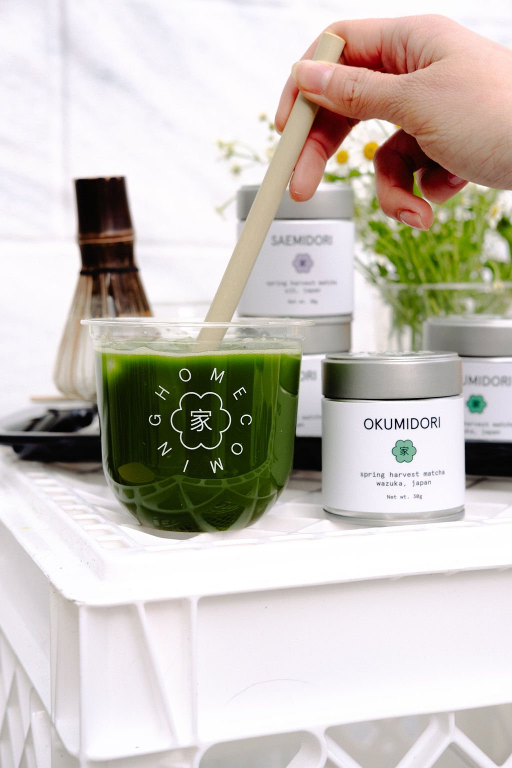 Okumidori matcha powder