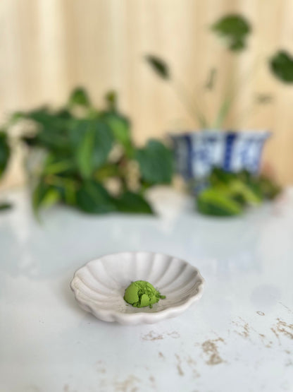 Vibrant Saemidori matcha powder