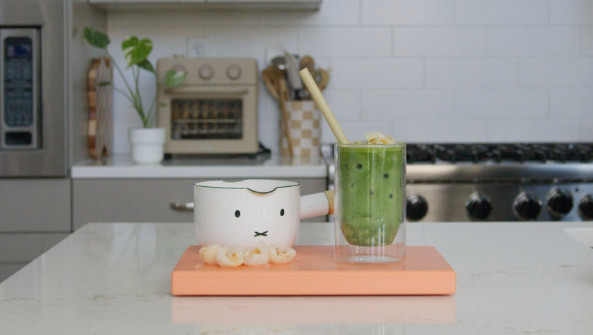 Uji Blend matcha lychee drink